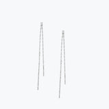 Rio Earrings L | Silver