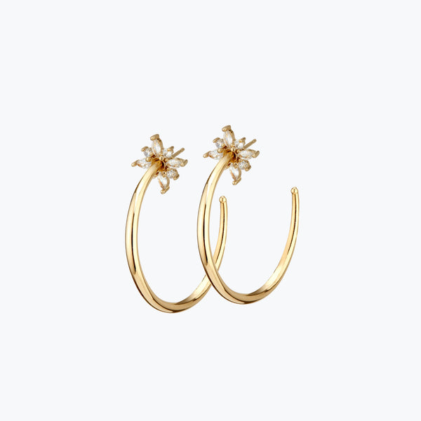 Emmy Hoop Earrings | Gold