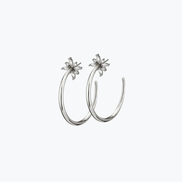 Emmy Hoop Earrings | SIlver