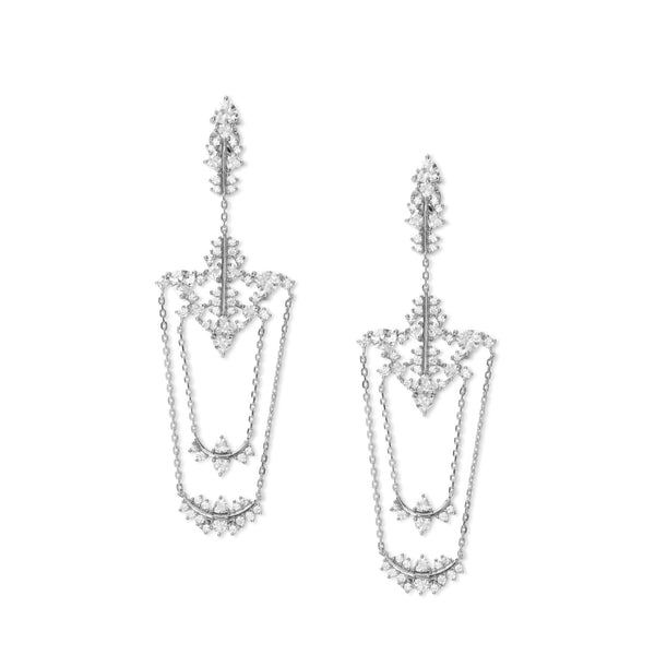 Bree Earrings | Silver