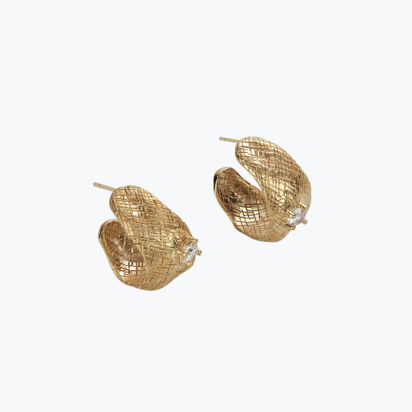 Kai Hoop Earrings | Gold