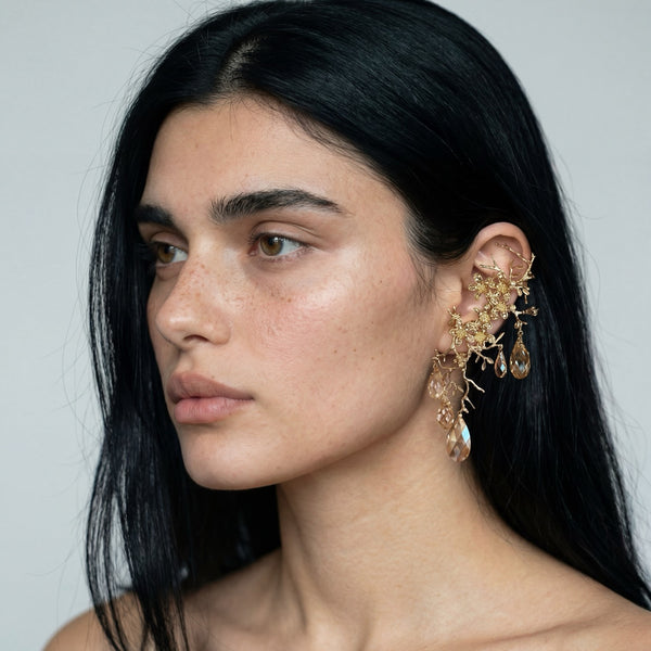 Kassis Earring M | Silver