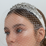 Lydia Tulle and Flower Headband