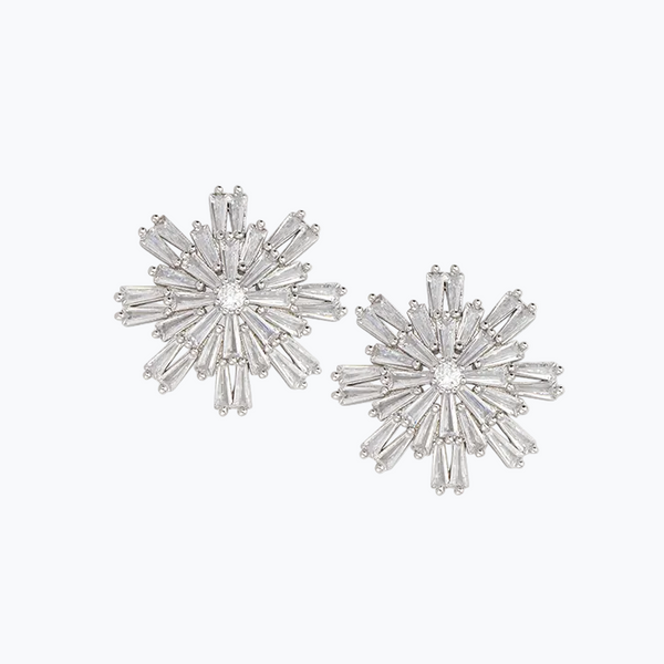 Snow Earrings | Silver