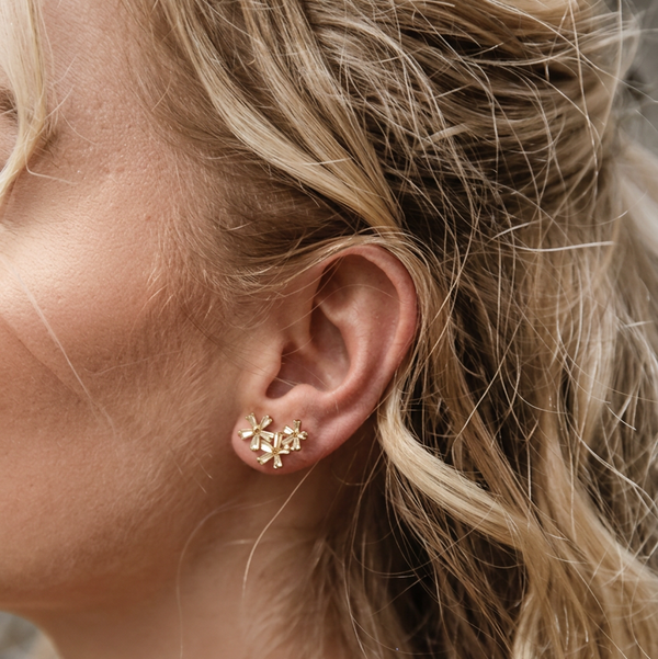 May Earrings | Gold
