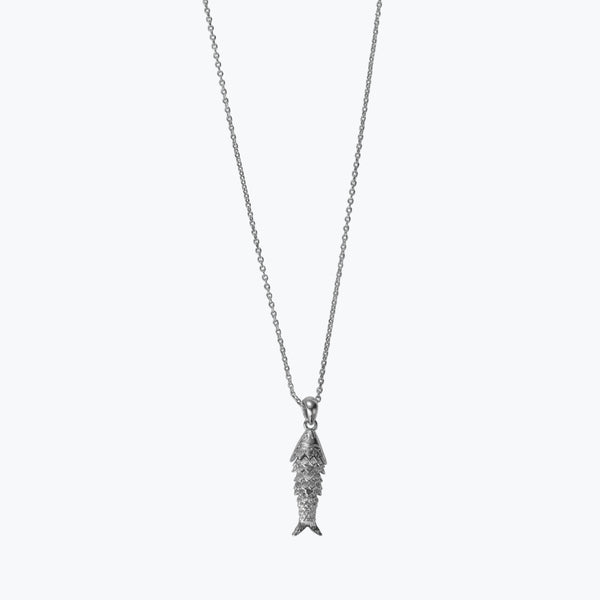 My Lucky Fish Necklace S | Silver