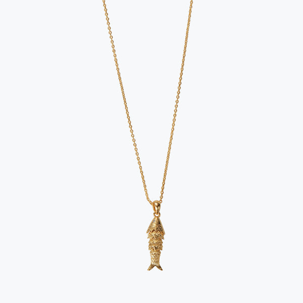 My Lucky Fish Necklace S | Gold