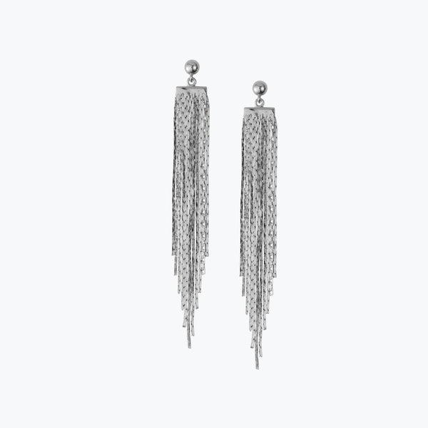 Mini Rockstar Earrings | Silver