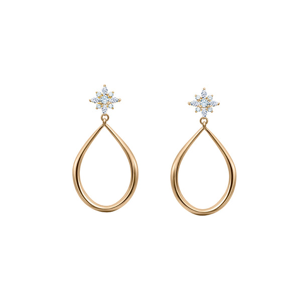 Lisbon Hoop Earrings | Gold