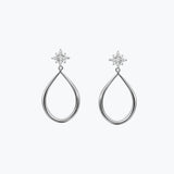 Lisbon Hoop Earrings | Silver