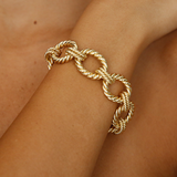 Rope Bracelet | Gold