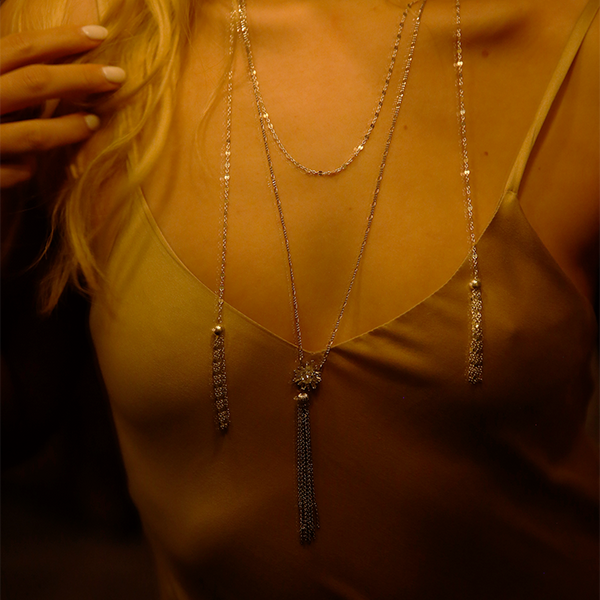 Shining Sun Long Necklace