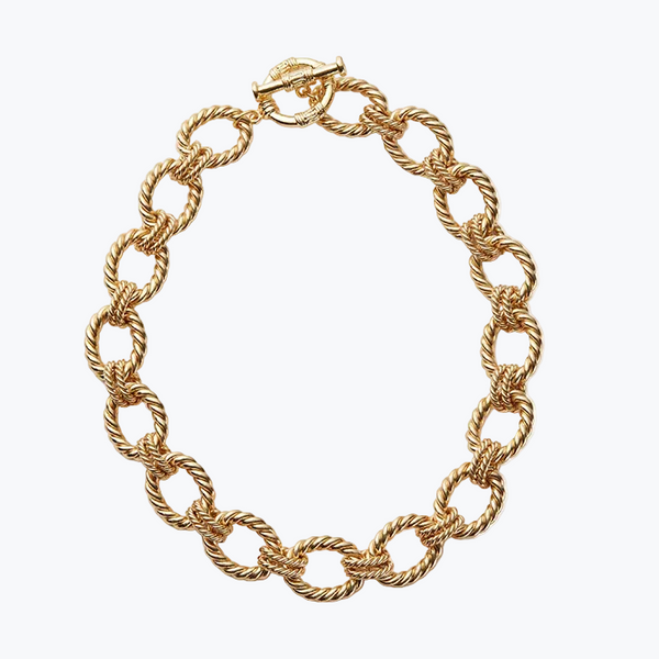 Rope Necklace | Gold