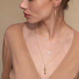 Pisces Necklace S | Gold