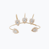 Big Crystal Drop Claw | Silver
