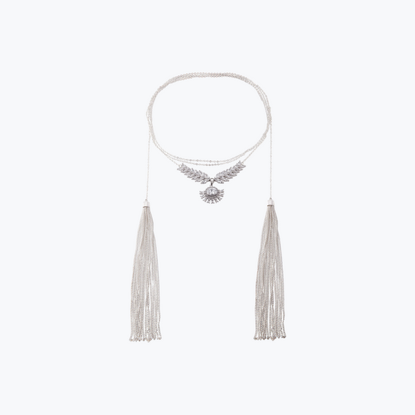 Citrine Necklace | Silver