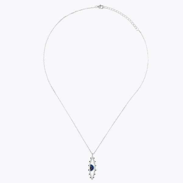 Good Eye Pendant Necklace | Silver