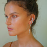Mini Margarite Ear cuff | Silver