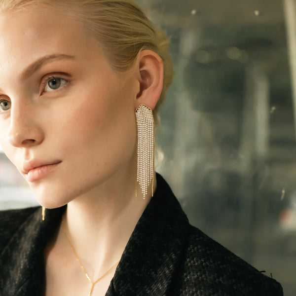 Brony Earrings | Gold