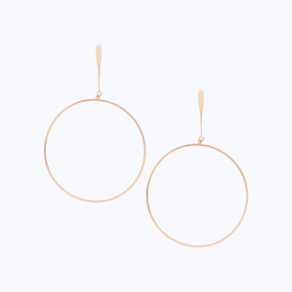 Nikki Hoop Earrings