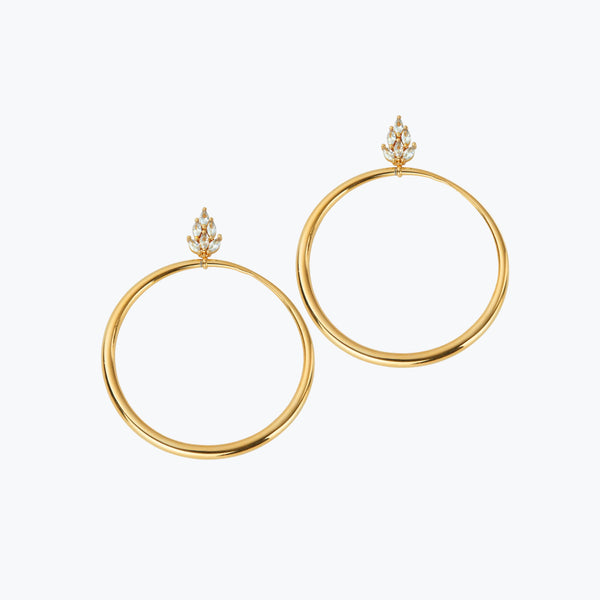 Linet Hoop Earrings