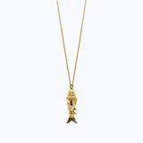 Pisces Necklace S | Gold