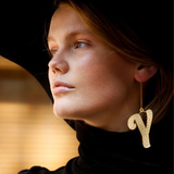Queen A to Z Earring | L