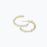 Tony Hoop Earrings