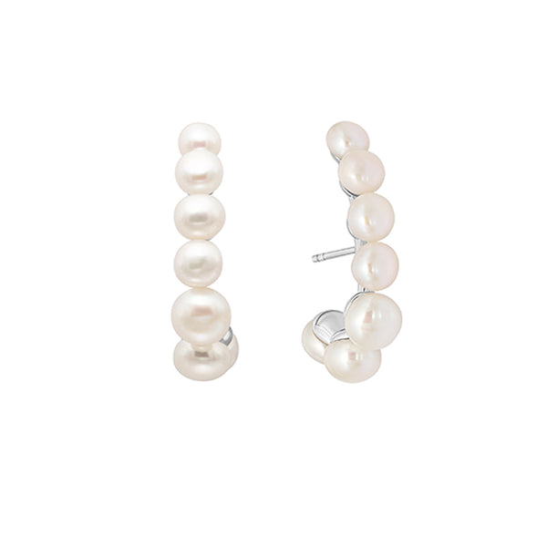 Drop Pearl Earrings