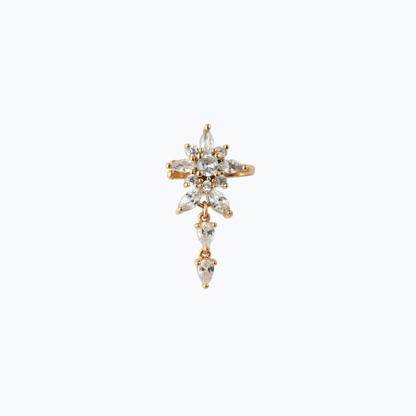 Mini Margarite Ear cuff | Gold