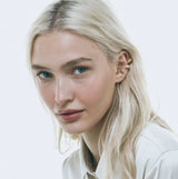Wild Rose Ear Cuff | Silver