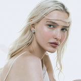 Pansy Earrings | Silver