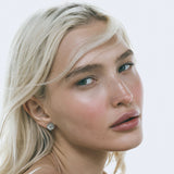 Pansy Earrings | Silver