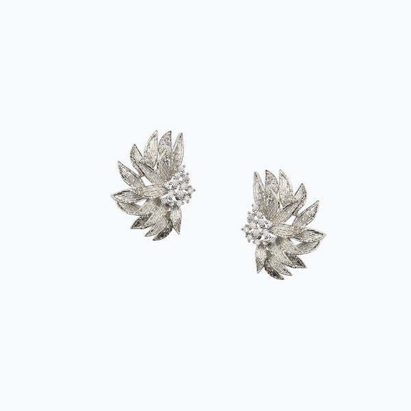 Daisy Earrings | Silver