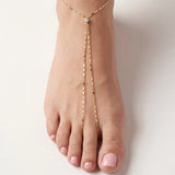 Lagoon Anklet | Silver