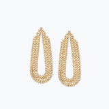 Melody earrings L | Gold