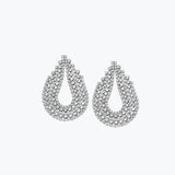 Melody earrings M | Silver