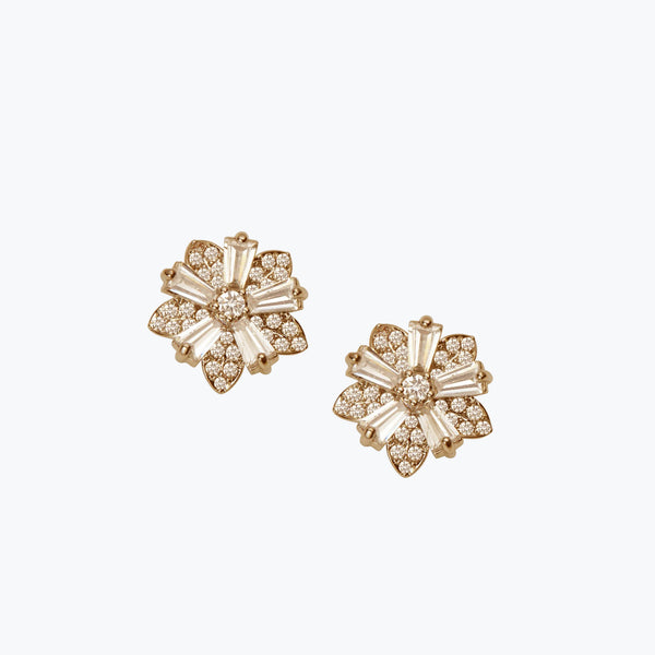 Pierre Earrings | Gold