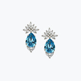 Cielo Earrings Light Blue | Silver