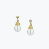 Fée Pearl Earrings | Gold
