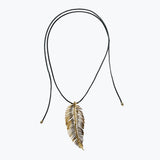 Free Feather Necklace | Gold