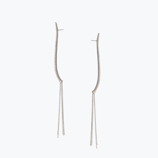 High Line Earrings | Silver