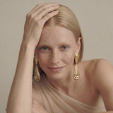 Mercer Earrings S | Gold