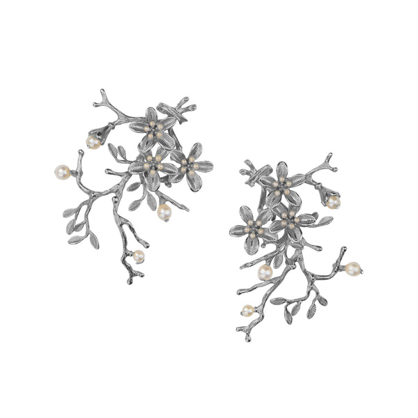 Sani Earrings | Silver