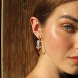 Mary Hoop Earrings S | Silver