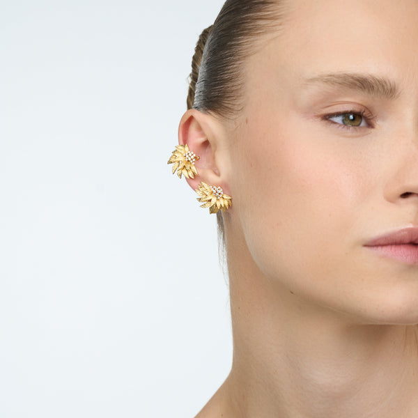 Daisy Earrings | Silver