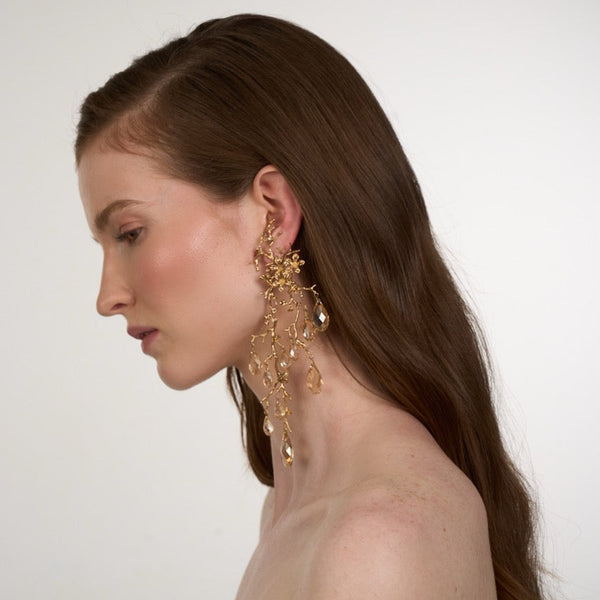 Kassis Earring L | Silver