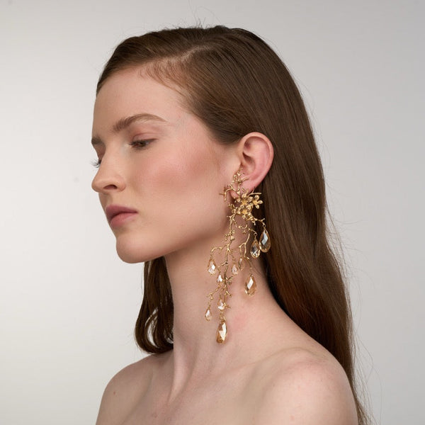 Kassis Earring L | Gold
