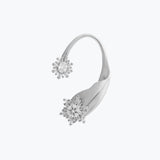 Sun Flare Ear Cuff | SIlver