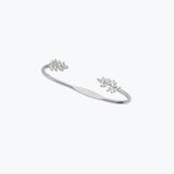 Crystal Leaves Hand Cuff